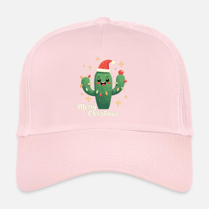 Cactus de Noël Cactus Cactus Casquette trucker 