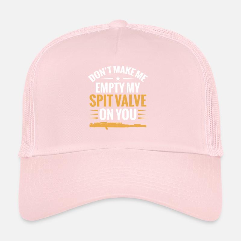 Piccolos ne me fais pas vider ma valve de salive sur toi Casquette trucker 