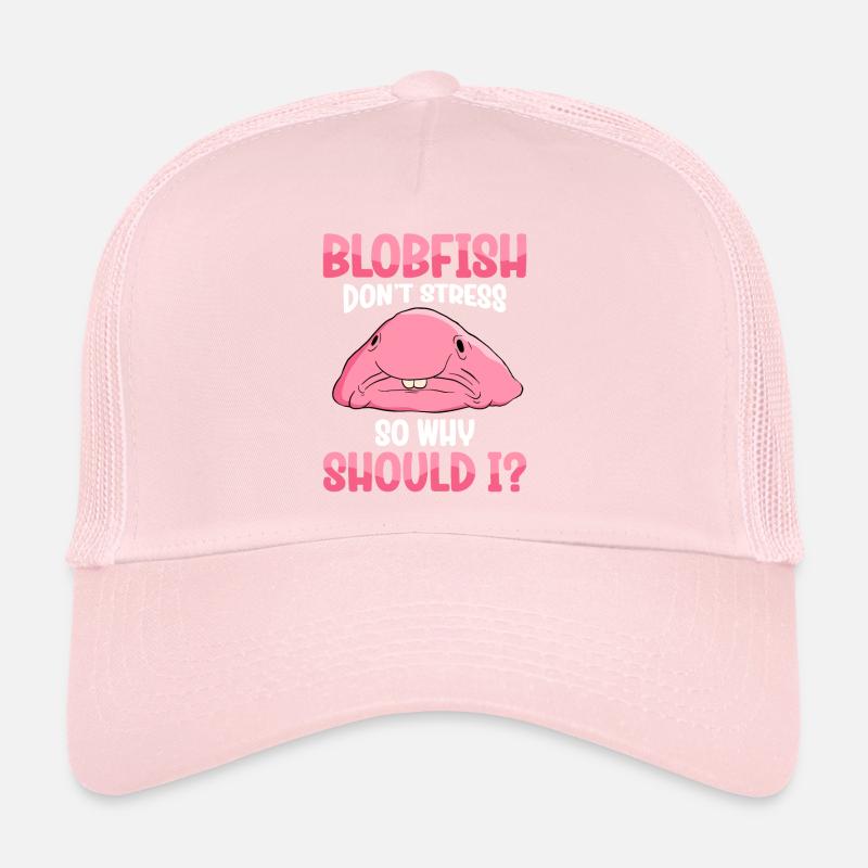 Drôle de poisson Blobfish mignon Casquette trucker 
