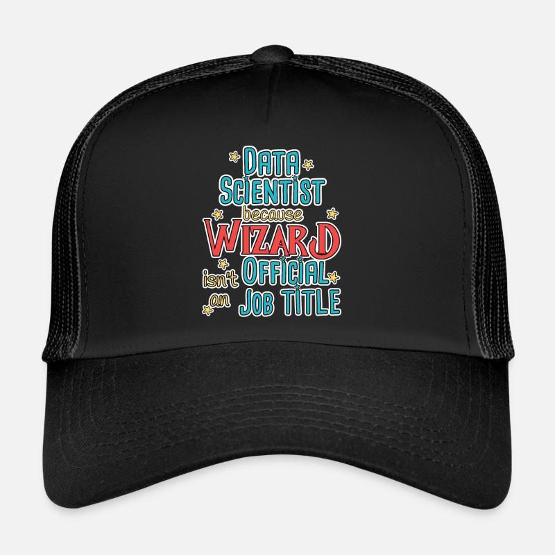 Assistant Data Scientist Data Science - Casquette trucker  - noir/noir