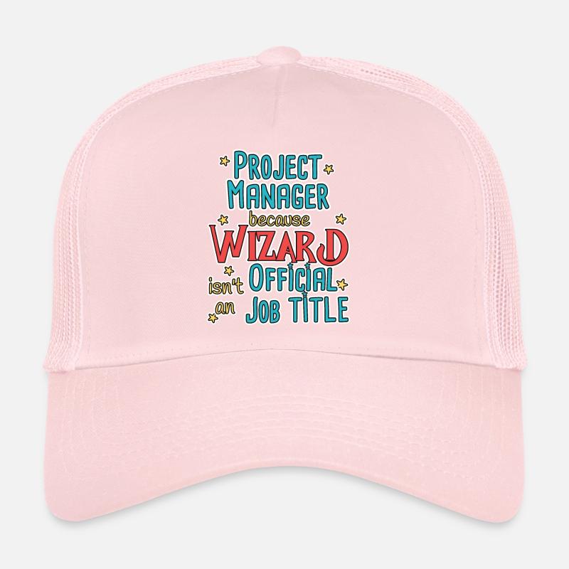 Project Manager Wizard Trucker Cap