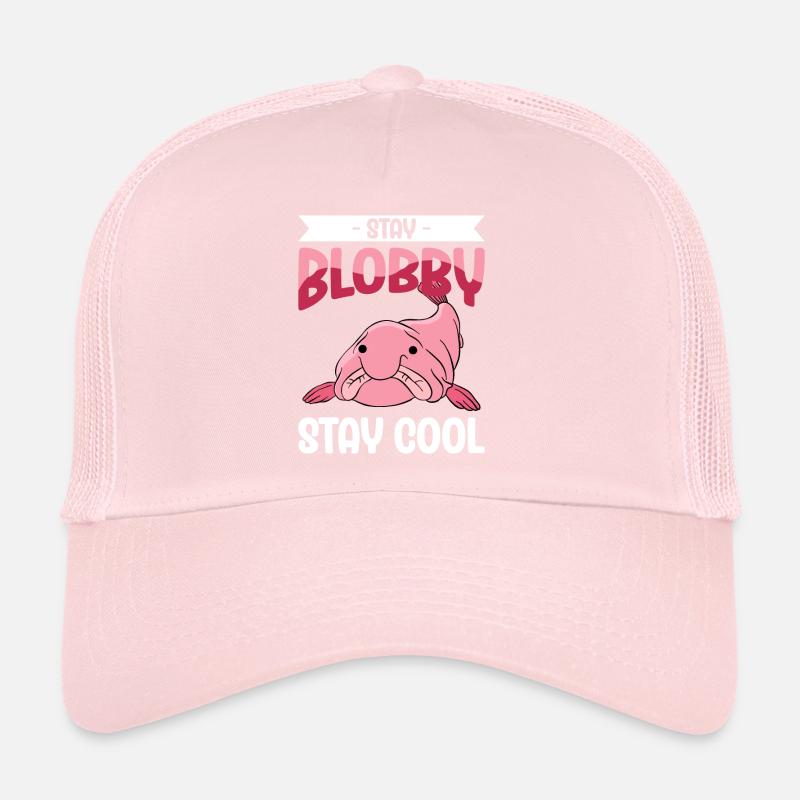 Drôle de poisson Blobfish mignon Casquette trucker 