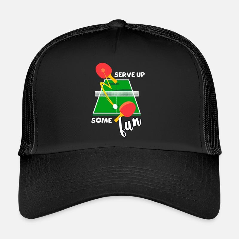 Drôle de dicton de tennis de table Casquette trucker 