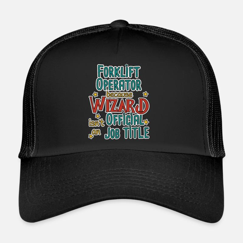 Assistant de cariste Casquette trucker 