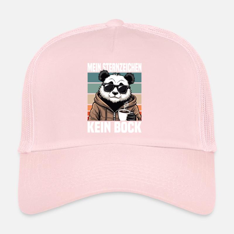 Mon signe du zodiaque Kein Bock Panda Casquette trucker 