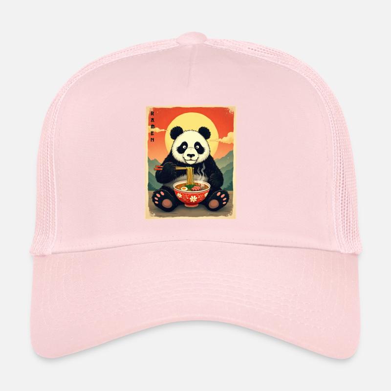 Panda Bear Ramen Casquette trucker 