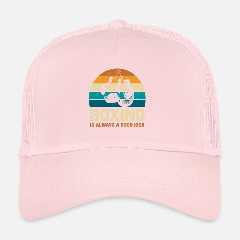 Boxing is always a good idea Trucker Cap