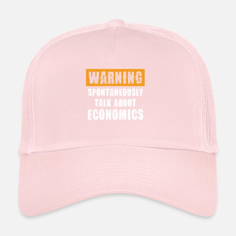 Attention: Spontaneous conversations about economics Trucker Cap
