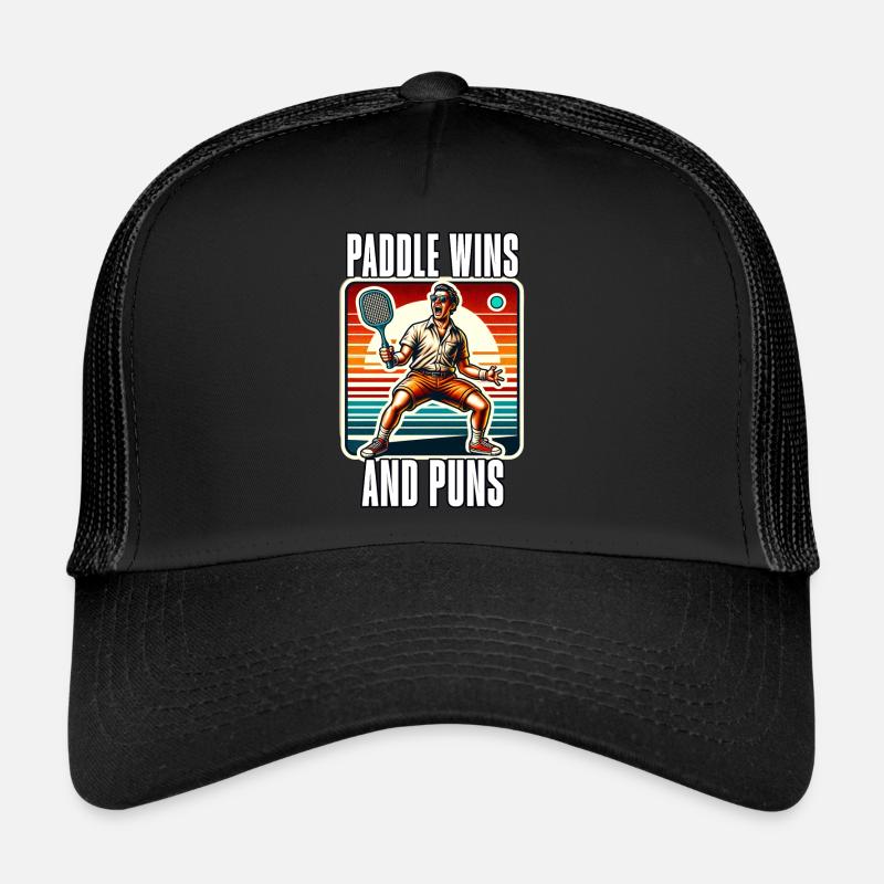 Funny Paddleball Saying Trucker Cap