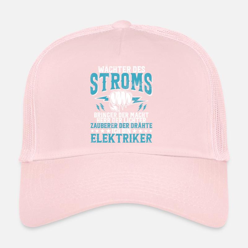 Electronics Technician Electrics Profession Volt Electrical Engineering Trucker Cap