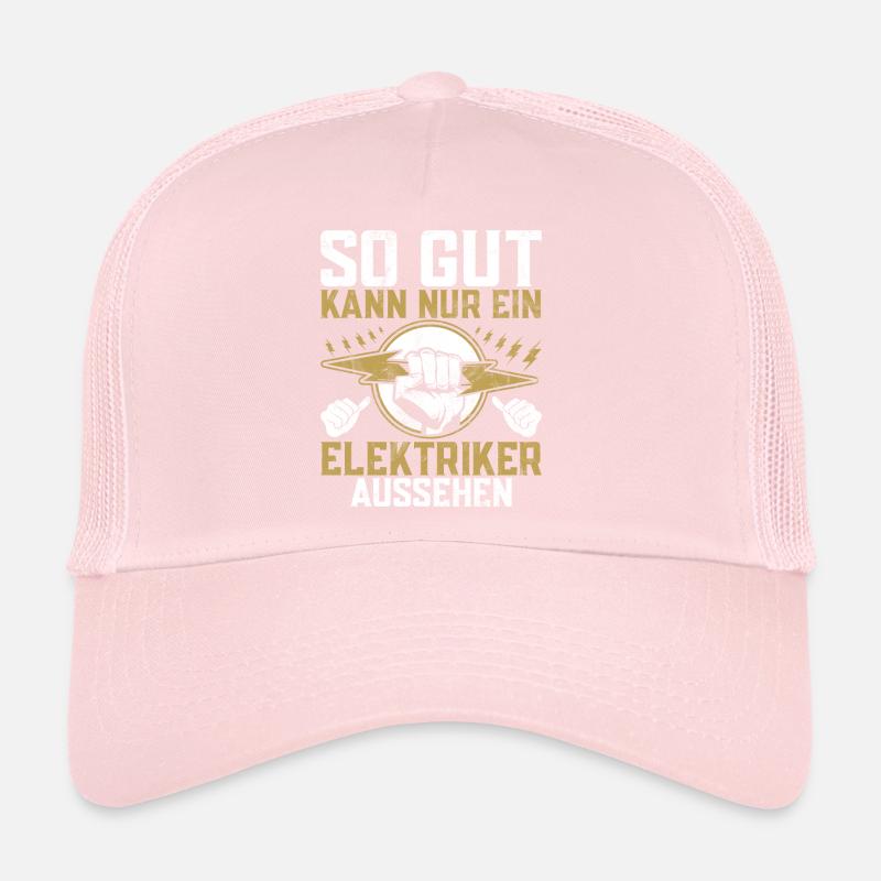 Electronics Technician Electrics Profession Volt Electrical Engineering Trucker Cap