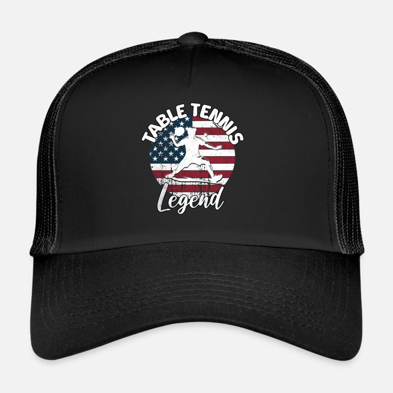 Dicton du tennis de table Casquette trucker 