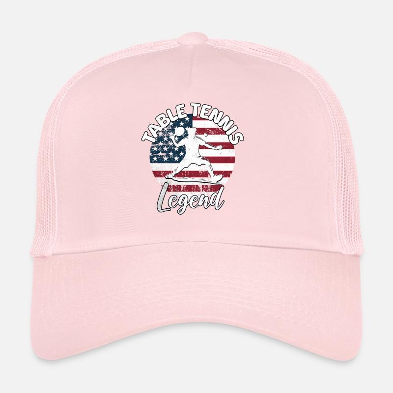 Dicton du tennis de table Casquette trucker 