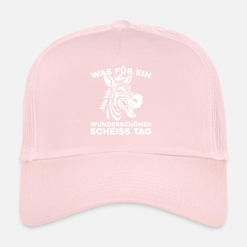 Zebra please shut up Trucker Cap