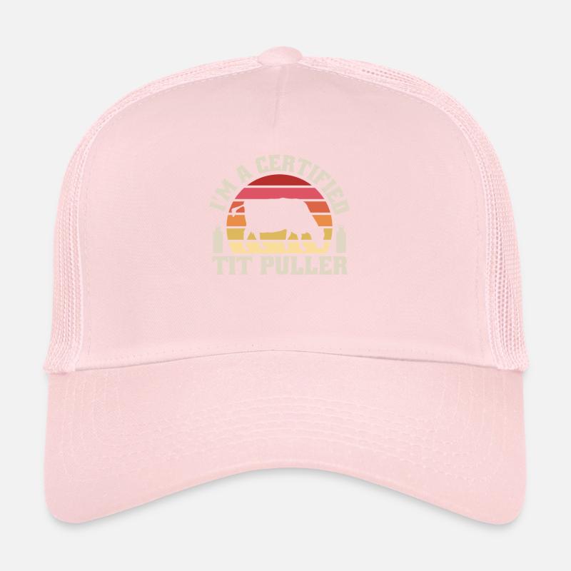 Ich Bin Ein Zertifizierter Euterzieher Lustige Trucker Cap