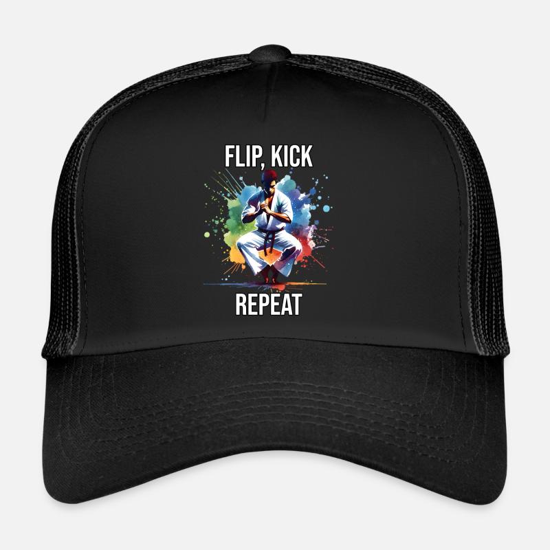 Drôle de dicton de capoeira Casquette trucker 