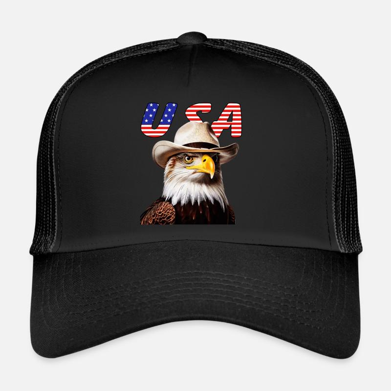 AIGLE DE MER À TÊTE BLANCHE ÉTATS-UNIS Casquette trucker 