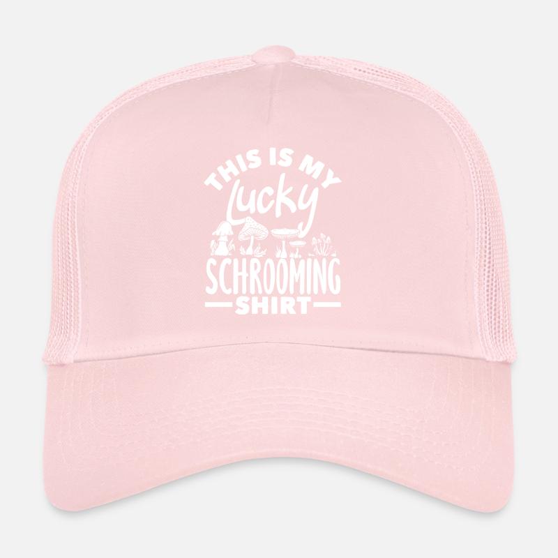 Heureux cueilleur de champignons champignon Casquette trucker 