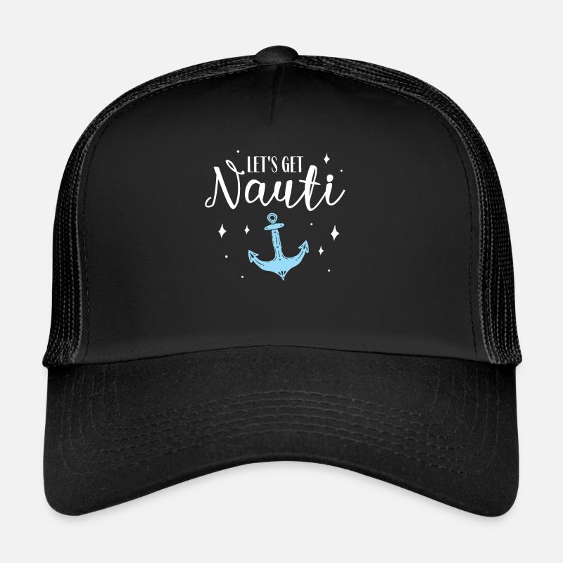 Junggeselle Jungesellenabschied Geschenk - Trucker Cap - Schwarz/Schwarz