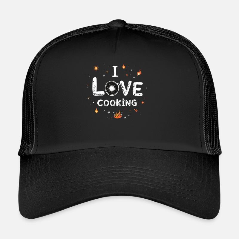 J’aime cuisiner Cuisiner Cuisiner Cuisiner Casquette trucker 