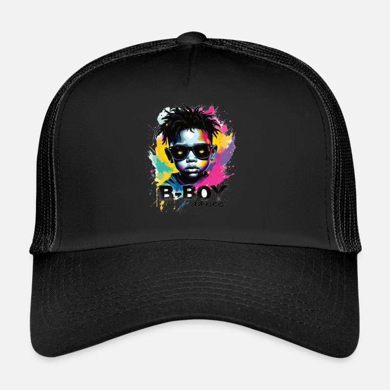 B-Boy Breakdance Hip Hop Dance Danseuse Breakdance Casquette trucker 