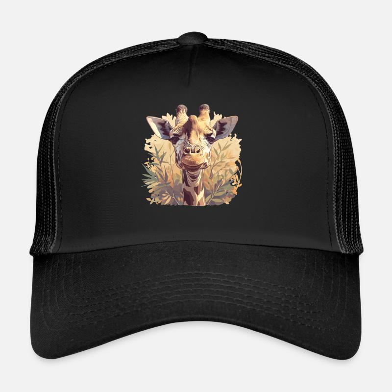 Giraffes Giraffe Trucker Cap
