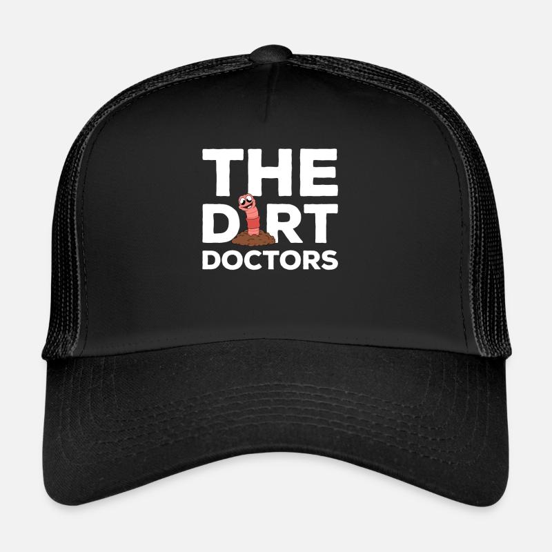 Mignon ver drôle vers de terre vers de terre Casquette trucker 