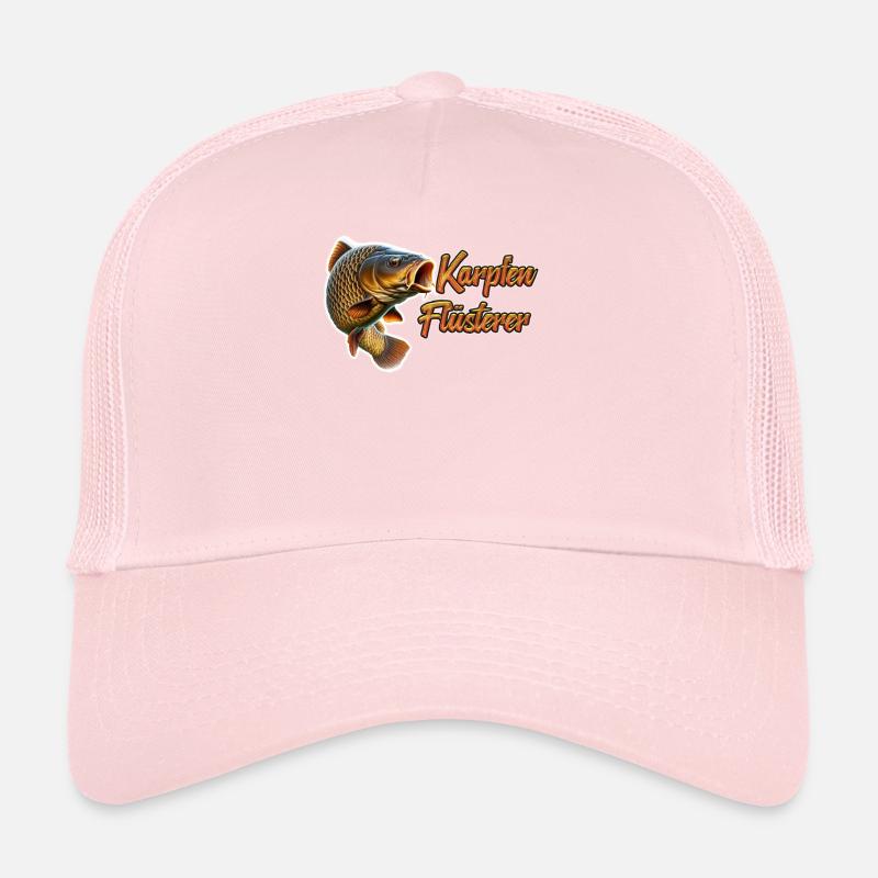 KARPFEN FLÜSTERER Lustiges Angler Geburtstags Trucker Cap