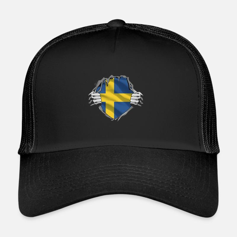 Sweden flag proudly unveiled Trucker Cap