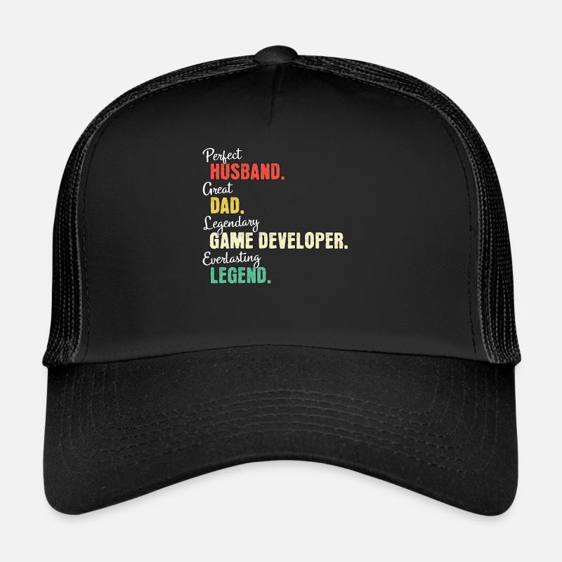 Spieleentwickler Papa Trucker Cap