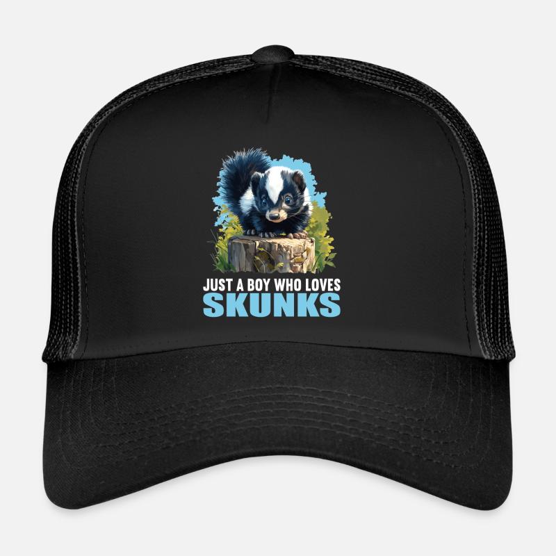 Skunks Skunk Trucker Cap