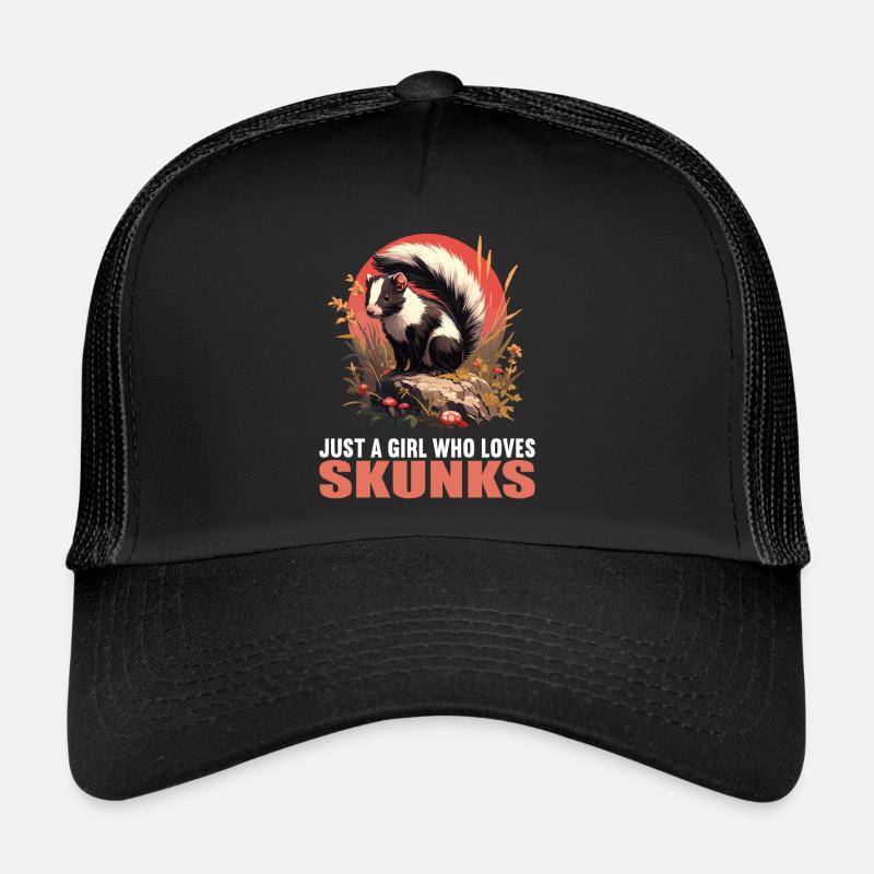 Skunks Skunk Trucker Cap