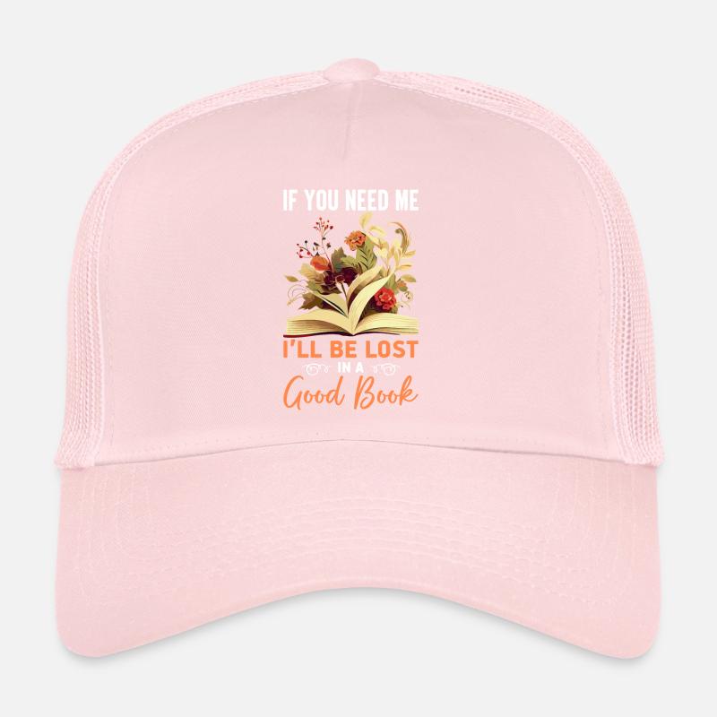 Bookworm Books Reading Book Fan Bookworm Trucker Cap