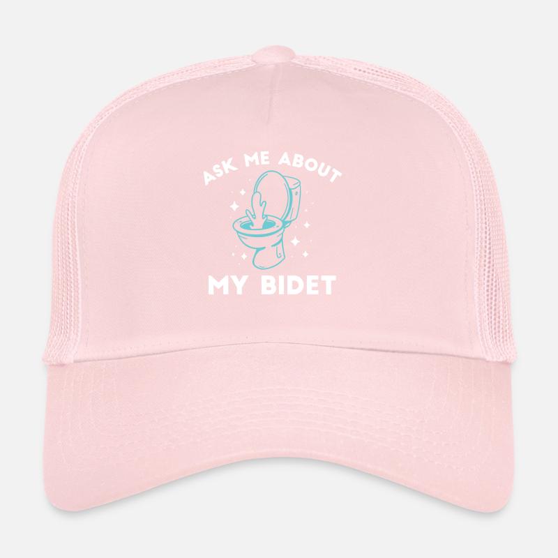 Wonder about my bidet humorous statement Trucker Cap