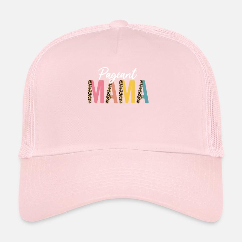 Pageant Mama Demi Léopard Glitz Glam Drôle Casquette trucker 