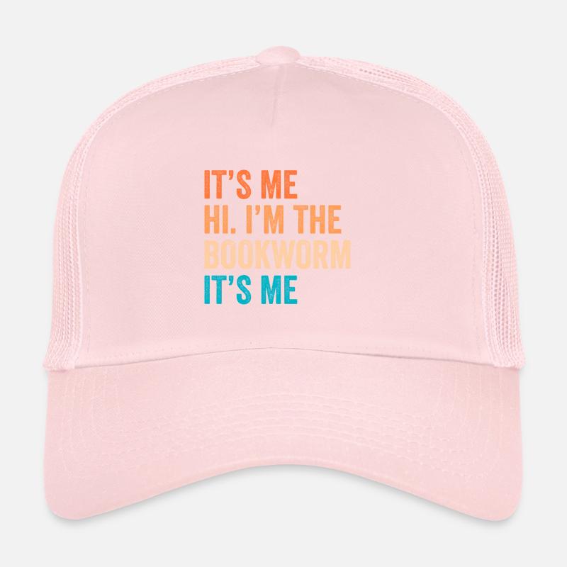 Bookworm Books Reading Book Fan Bookworm Trucker Cap