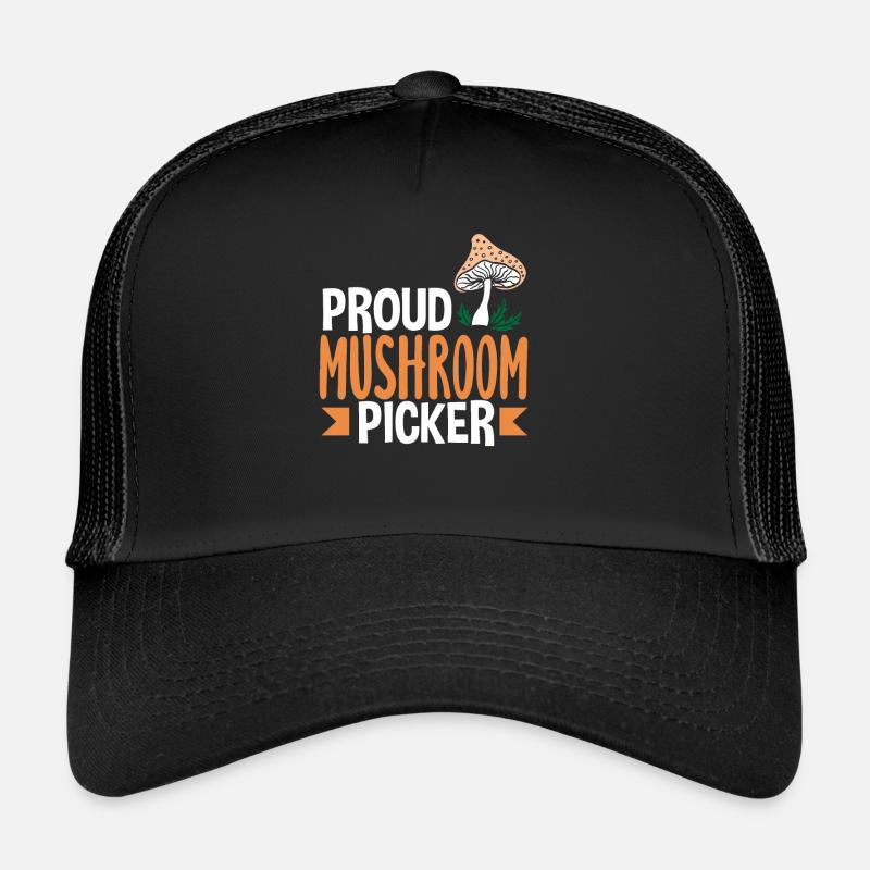 Fier cueilleur de champignons Amateur de champignons Casquette trucker 