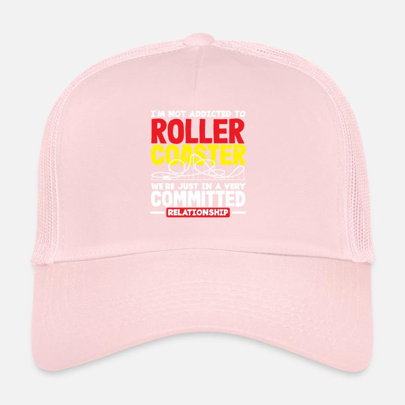 Roller Coaster In Love Devotional Relationship Trucker Cap