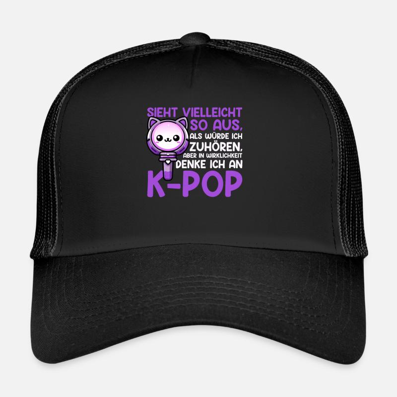 K-Pop Coréen Kpop Culture Kpop Corée du Sud Danse Casquette trucker 
