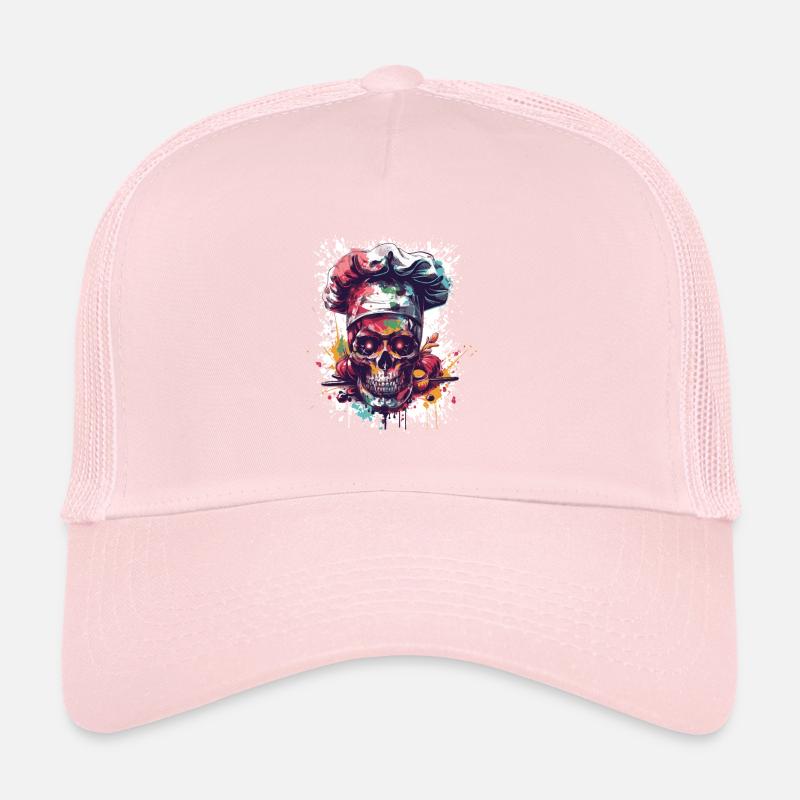 Chef Skull Trucker Cap
