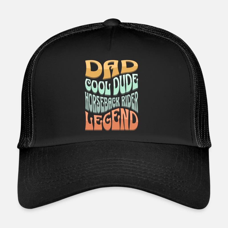 Papa Cavalier Cavalier Casquette trucker 