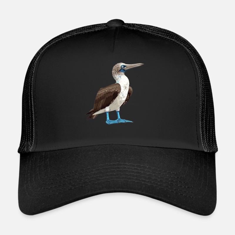 Blue-footed booby Trucker Cap