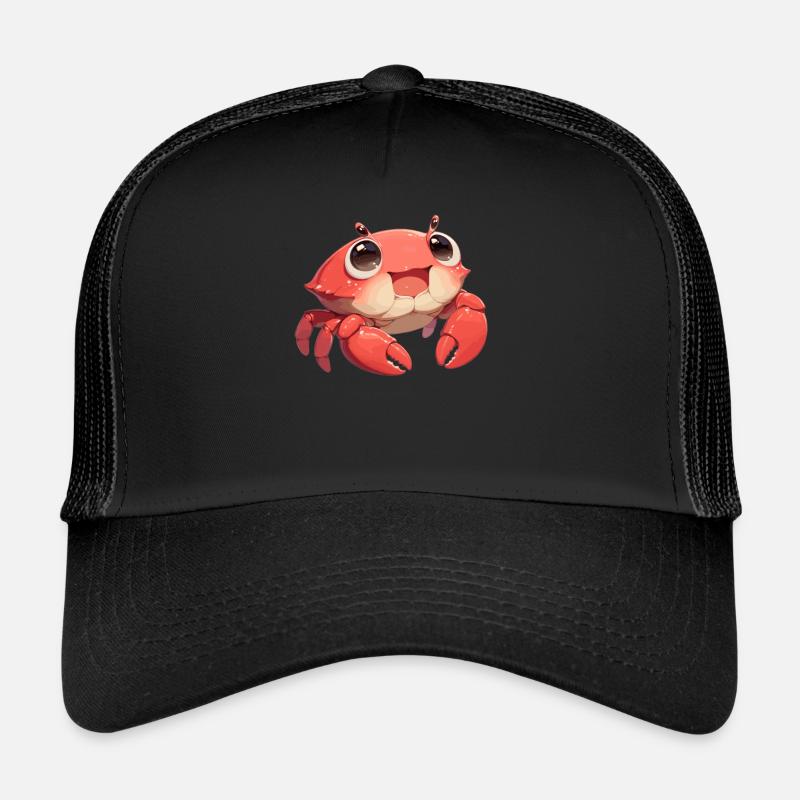 Crabe Crabe - Casquette trucker  - noir/noir