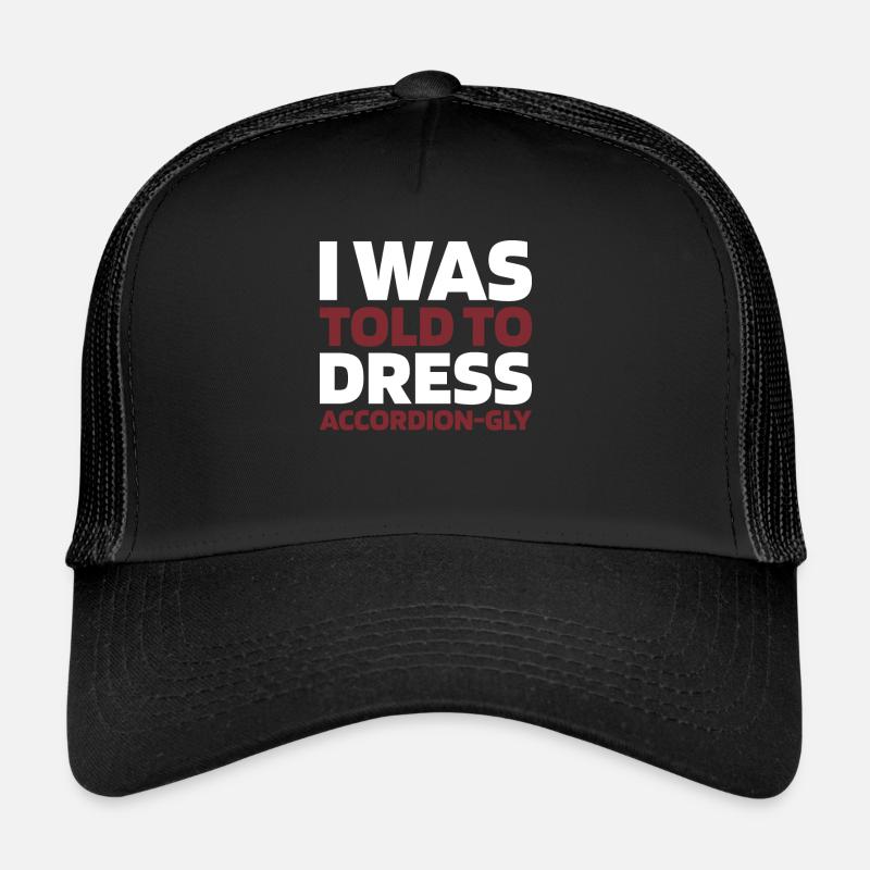 Accordéon Casquette trucker 