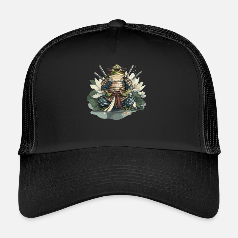 Frog Samurai: Warrior of the Water Lily Trucker Cap