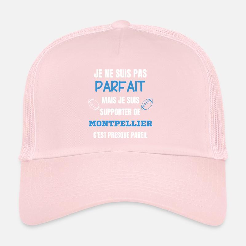 Supporter Parfait Montpellier Rugby Casquette trucker 