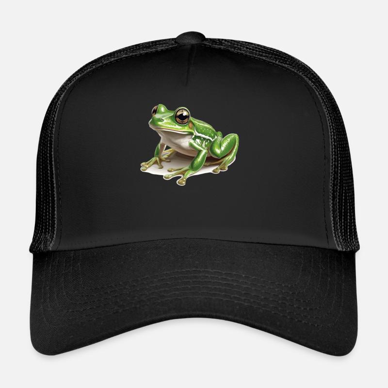 Frog Frogs - Trucker Cap - black/black