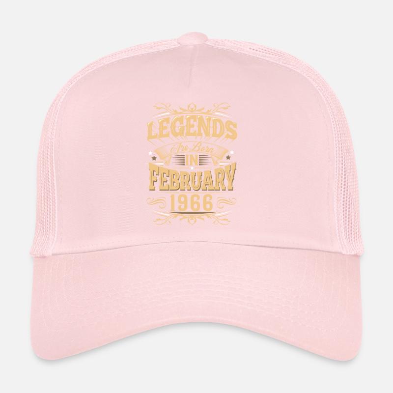 February 1966 Birthday Legend Trucker Cap
