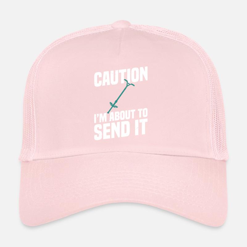 Pogo-stick Attention, I'll send it right away Trucker Cap