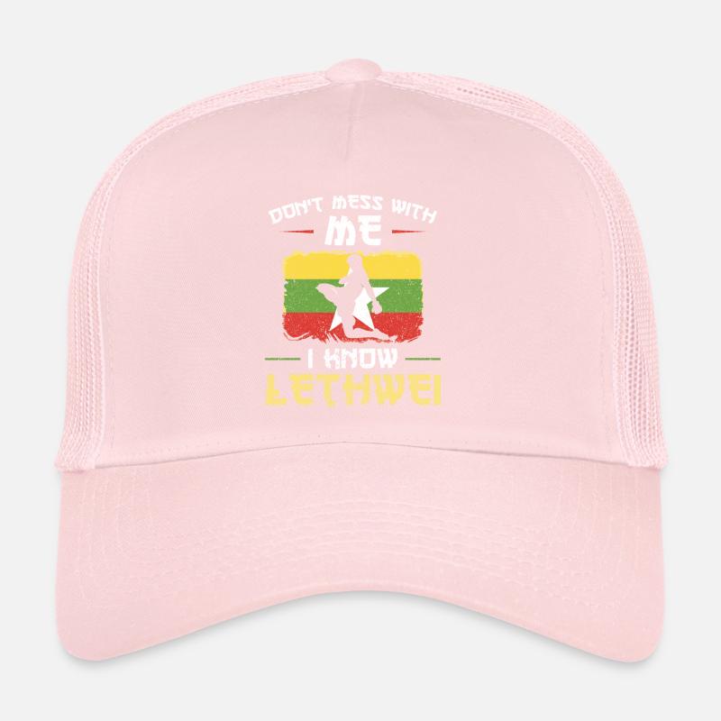 Ne plaisantez pas avec moi, je connais Lethwei Casquette trucker 